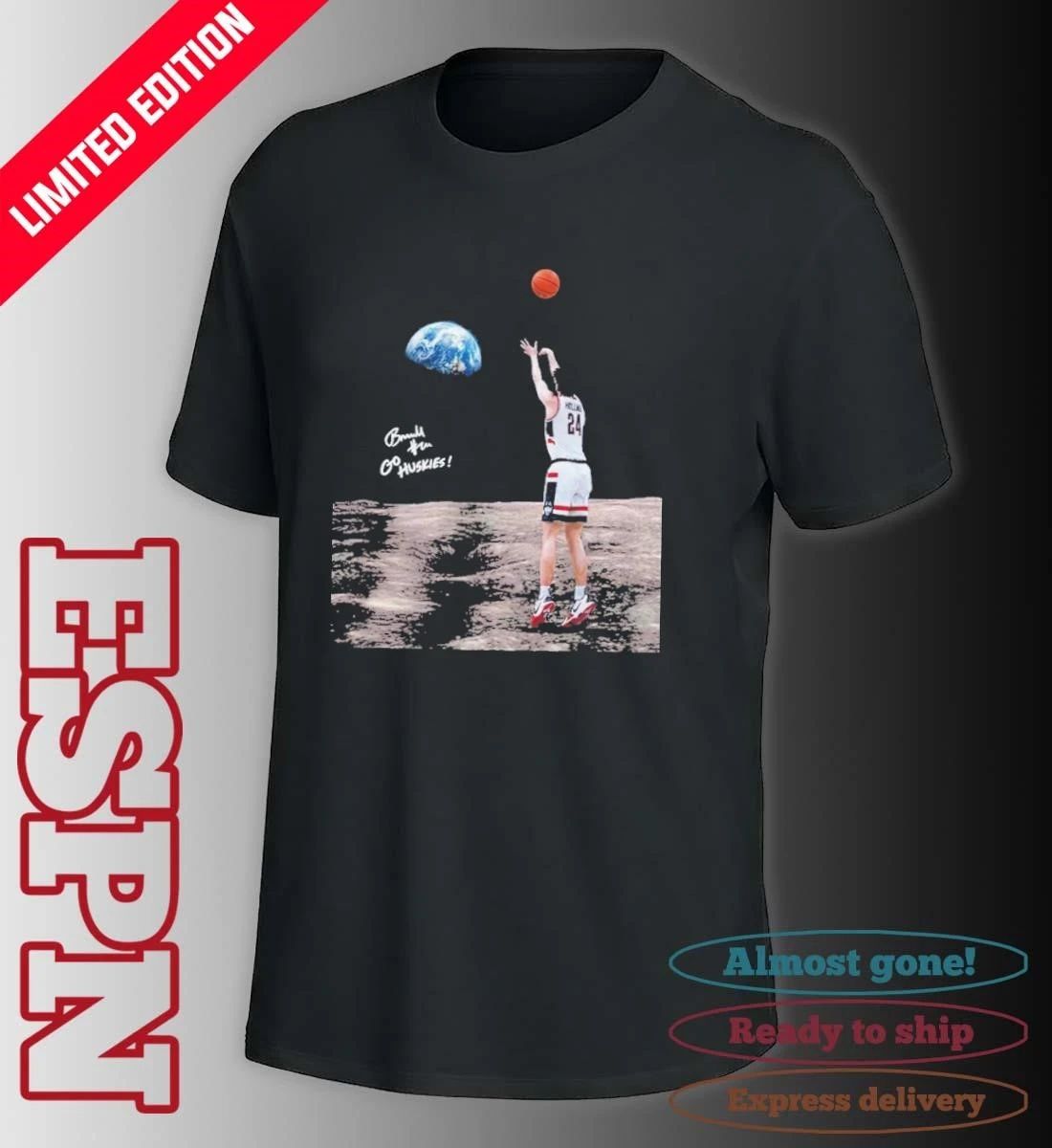 Braylon Mullins Moon Shot Mullins UConn T-shirt