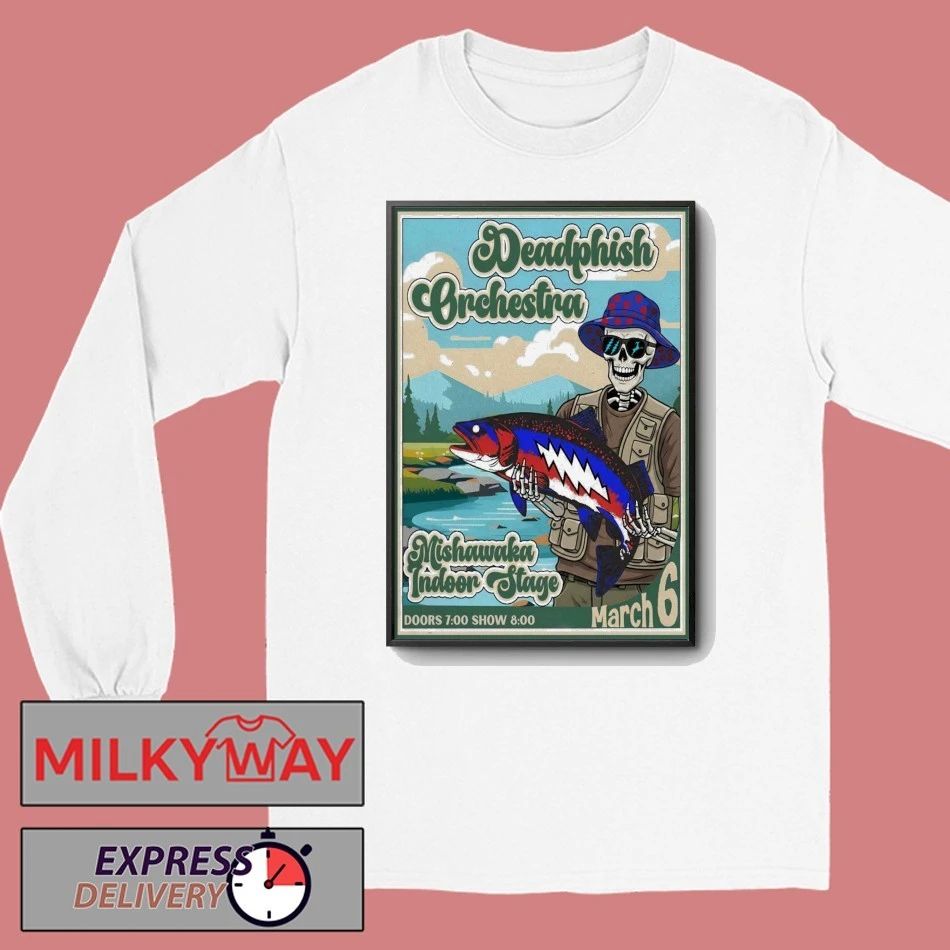 Deadphish Orchestra Tour Bellvue CO Mar 6 2026 Poster shirt