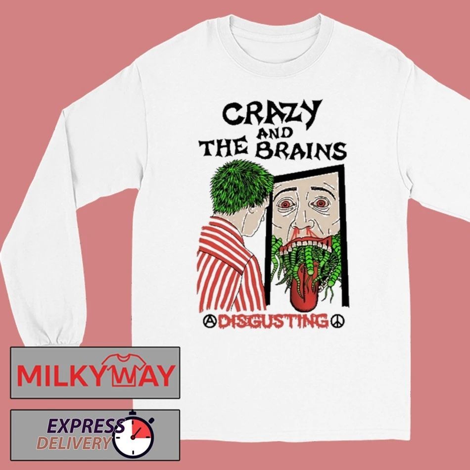 Crazy and The Brains X Death Traitors Disgusting shirt