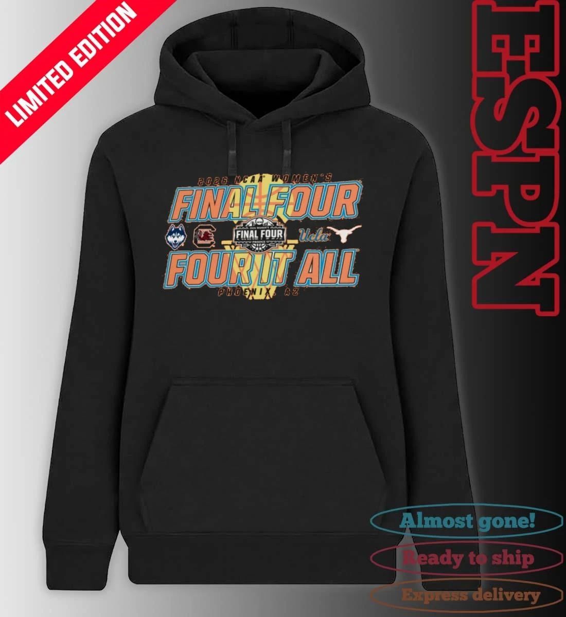 Four It All NCAA Women’s Final Four 2026 Shirt