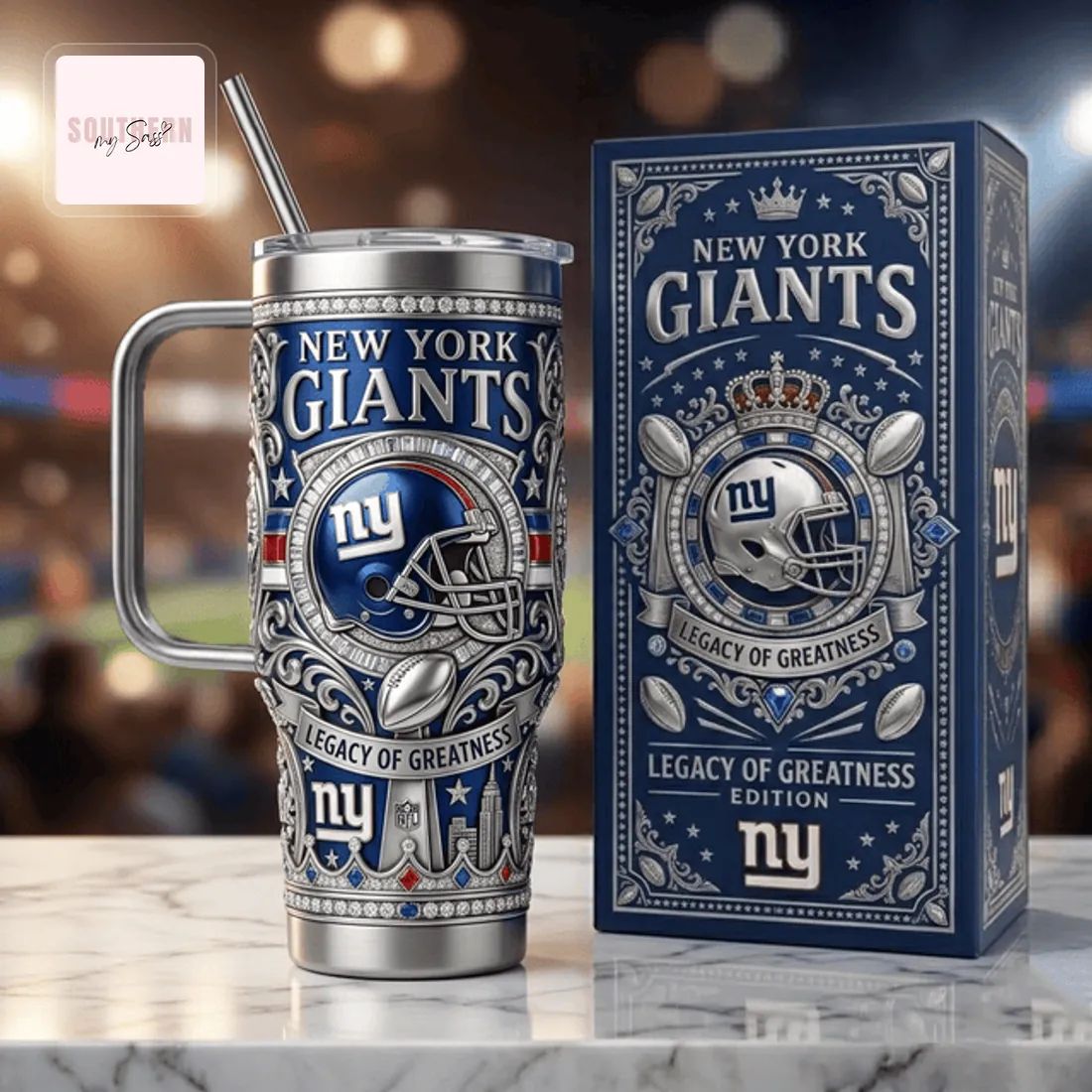New York Giants Legacy of Greatness Insulated Tumbler