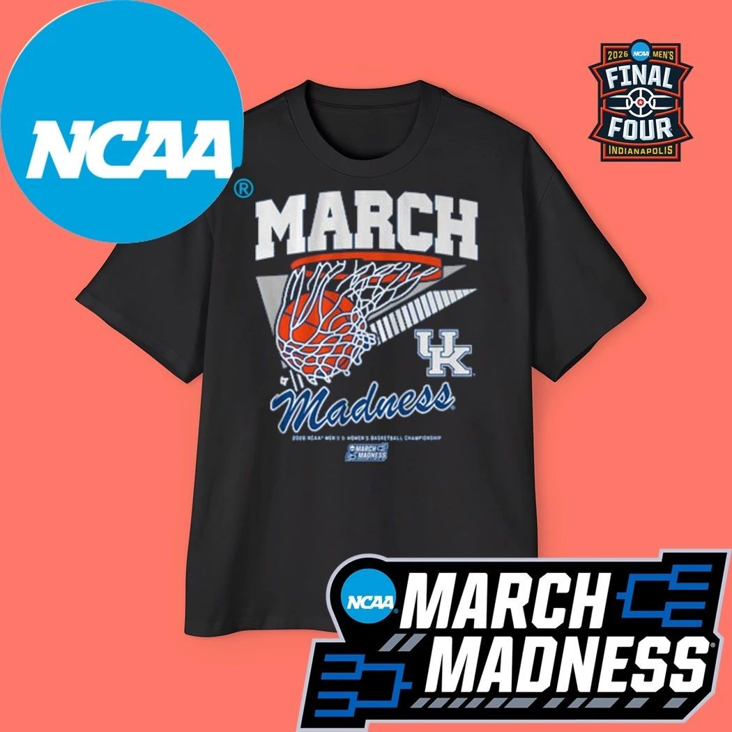 Kentucky Wildcats MBB and WBB 2026 NCAA Men’s Basketball Championship March Madness Retro Swoosh Logo Shirt