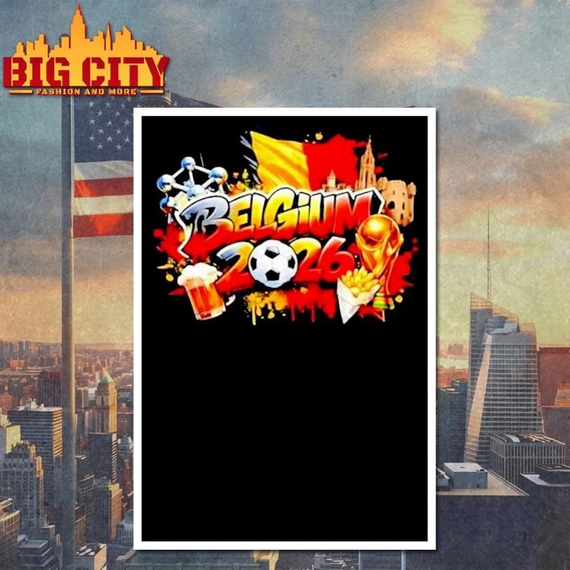 Belgium North America Soccer Tournament 2026 T-Shirt