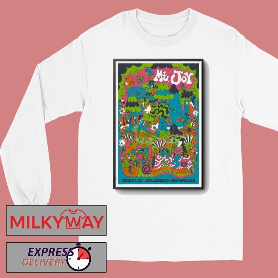 MT. Joy At Merriweather Post Pavilion On Sept 18 2026 Poster shirt