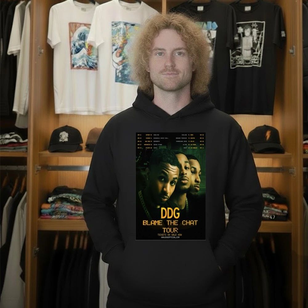 DDG Blame The Chat Tour 2026 Poster Shirt
