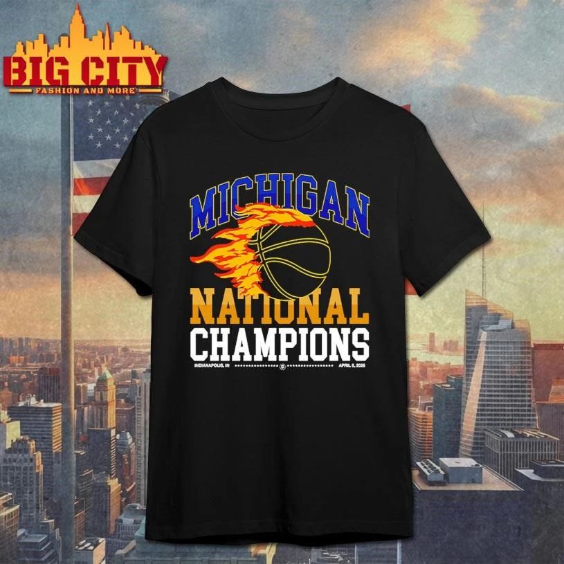 Michigan National Champions Basketball Shirt