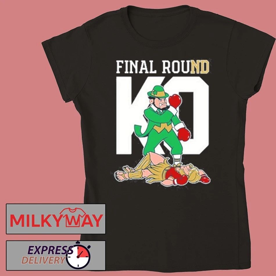 Notre Dame vs USC Trojans Final Round KO Shirt