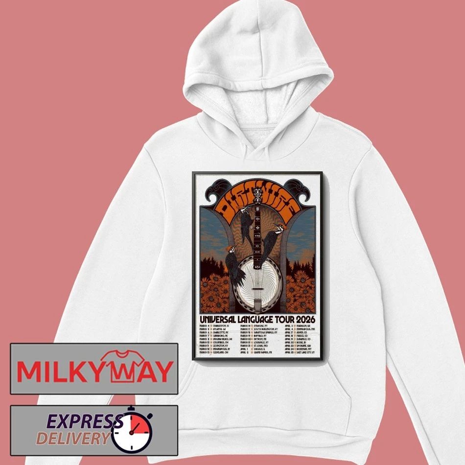 Dirtwire Universal Language 2026 Shows Poster shirt