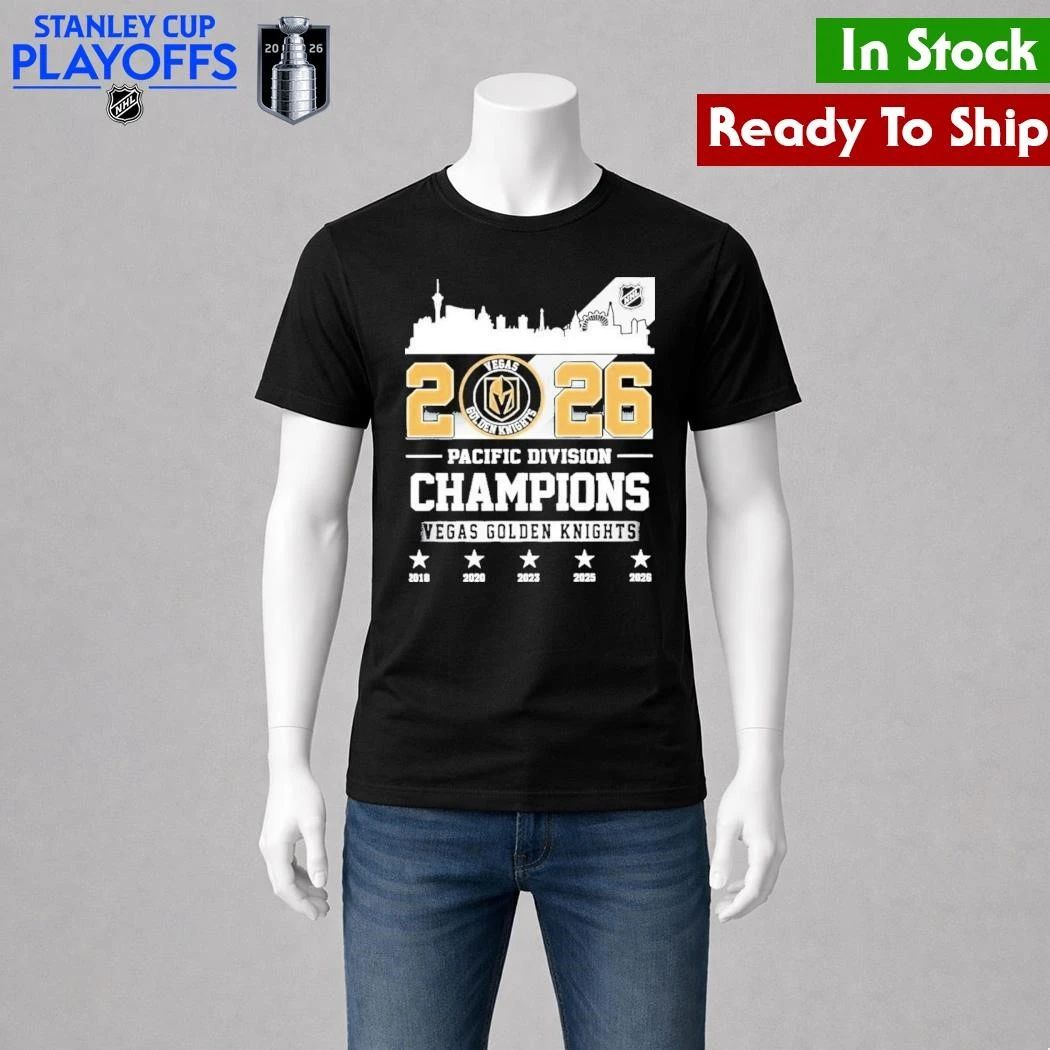 Pacific Division Champions Vegas Golden Knights Shirt