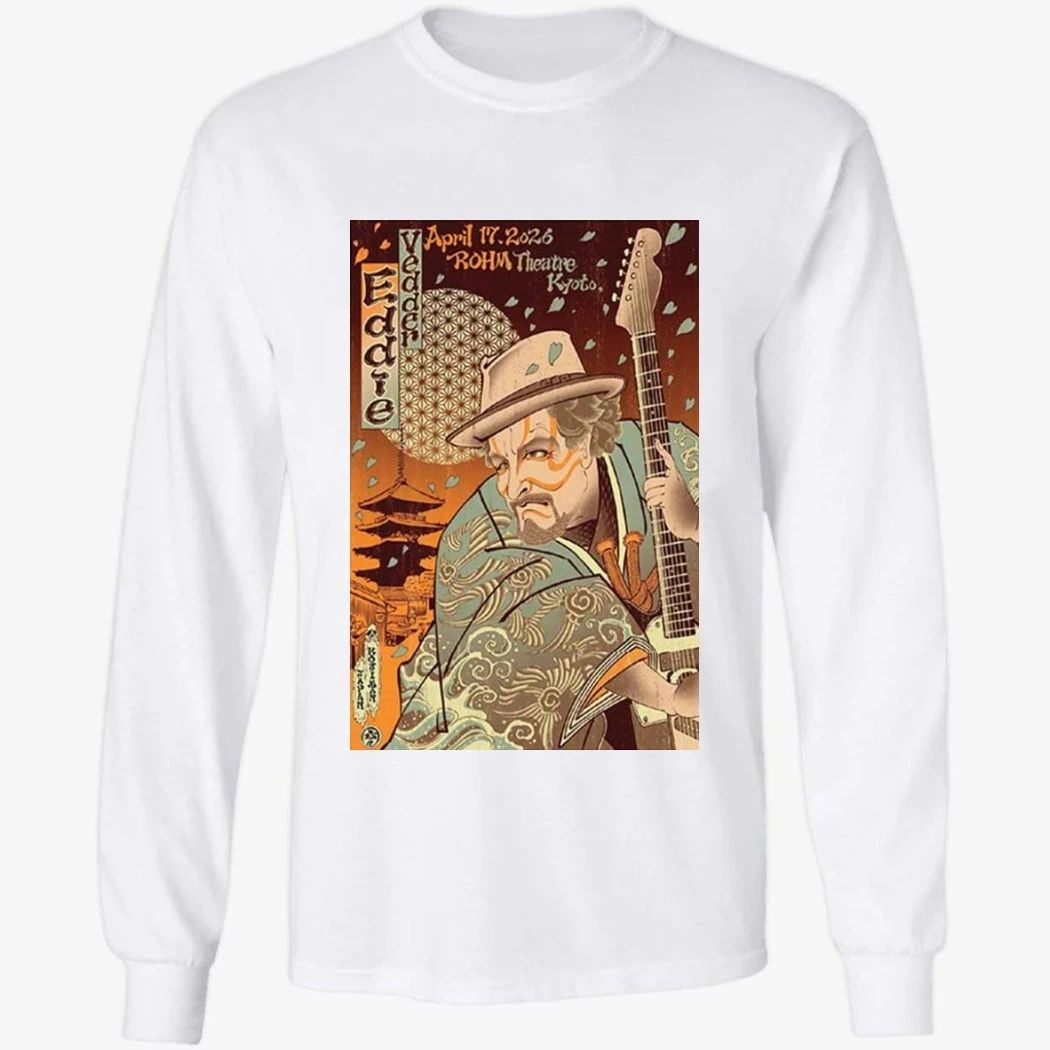 Eddie Vedder Fall Tour 2026 Japan Shirt