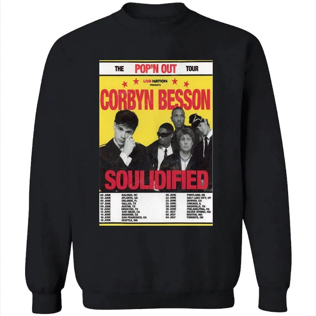 Corbyn Besson Pop Out Summer 2026 Poster Shirt