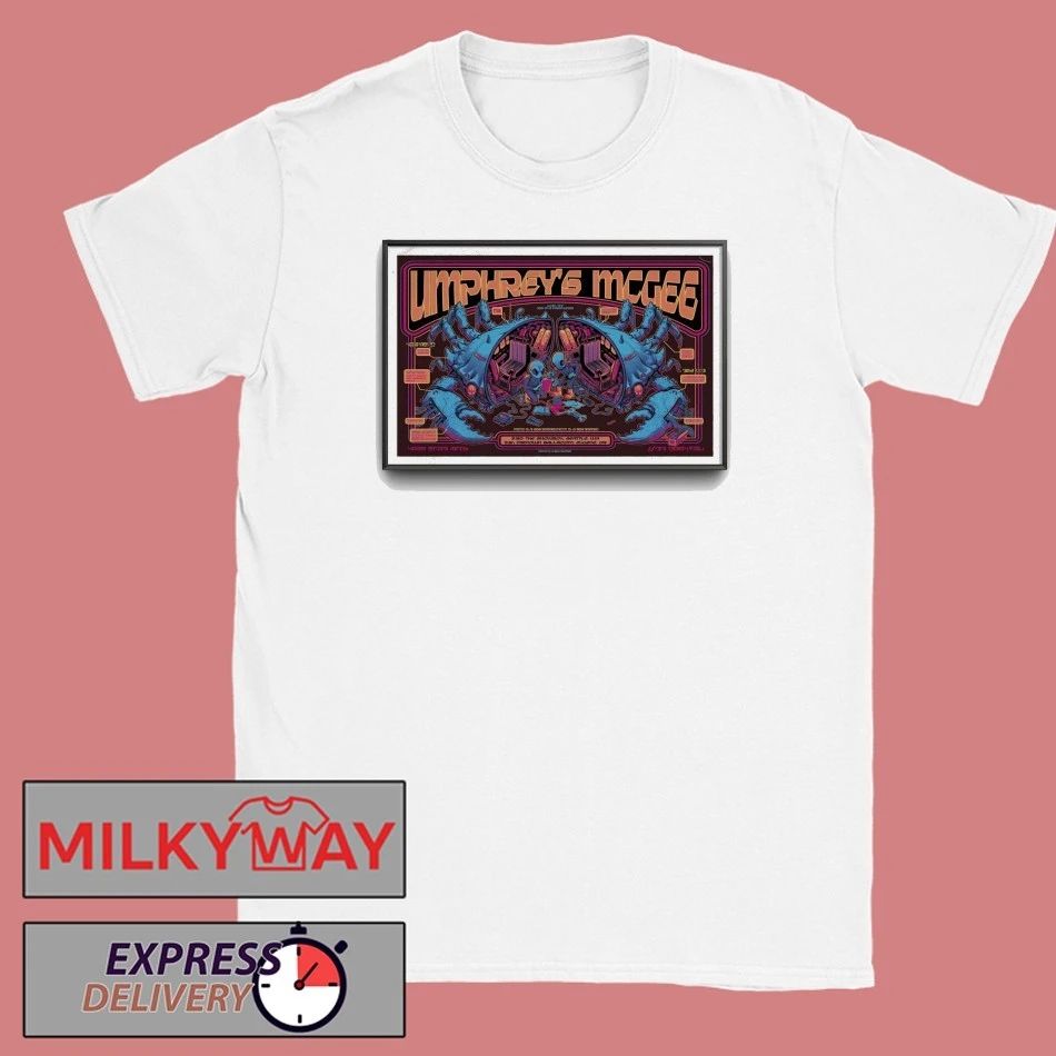 Umphreys McGee Eugene, OR Mar 21 2026 Poster shirt