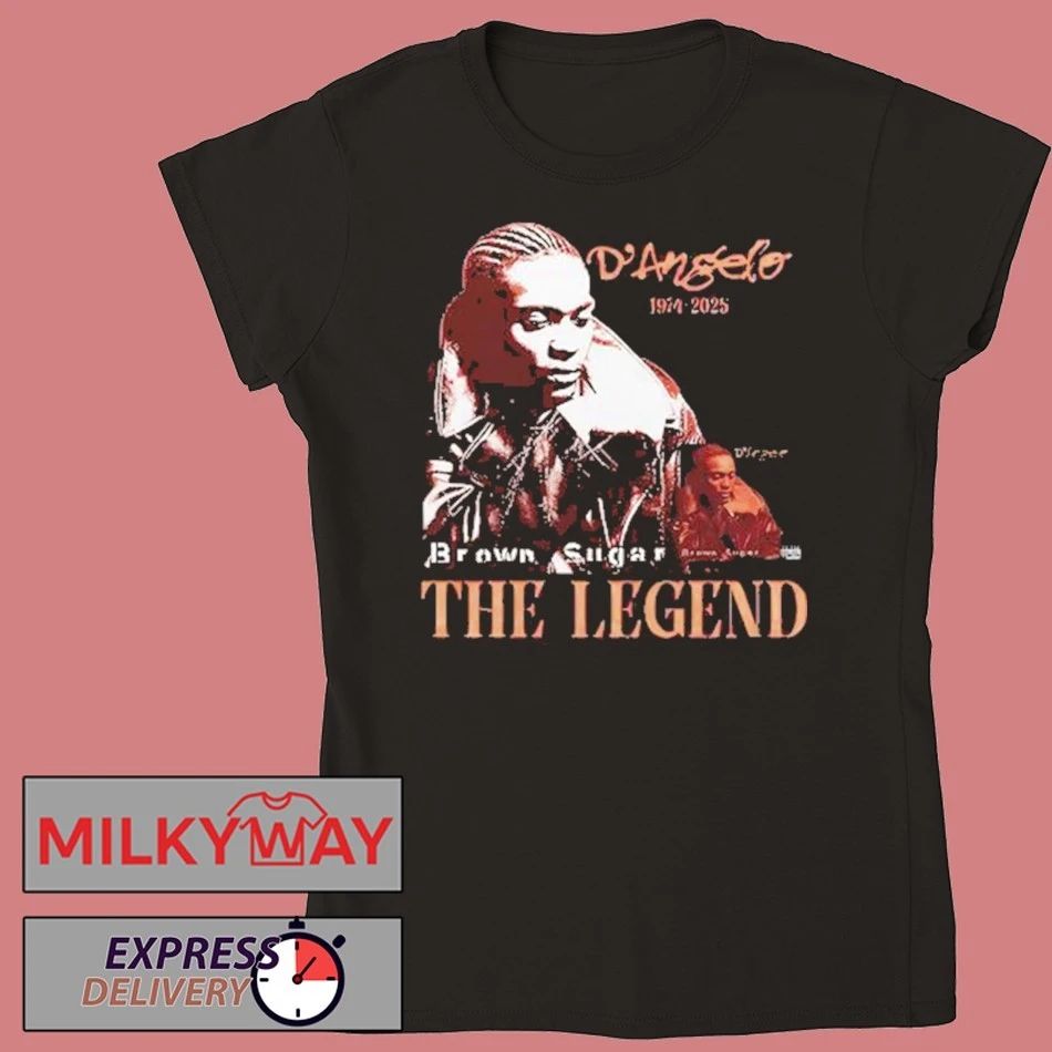 D’Angelo 1974-2025 Legendary R&B singer shirt