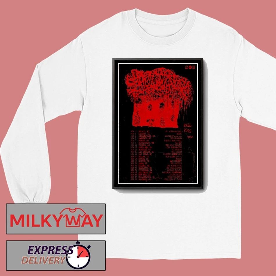 Sanguisugabogg Fall Tour 2025 Poster shirt