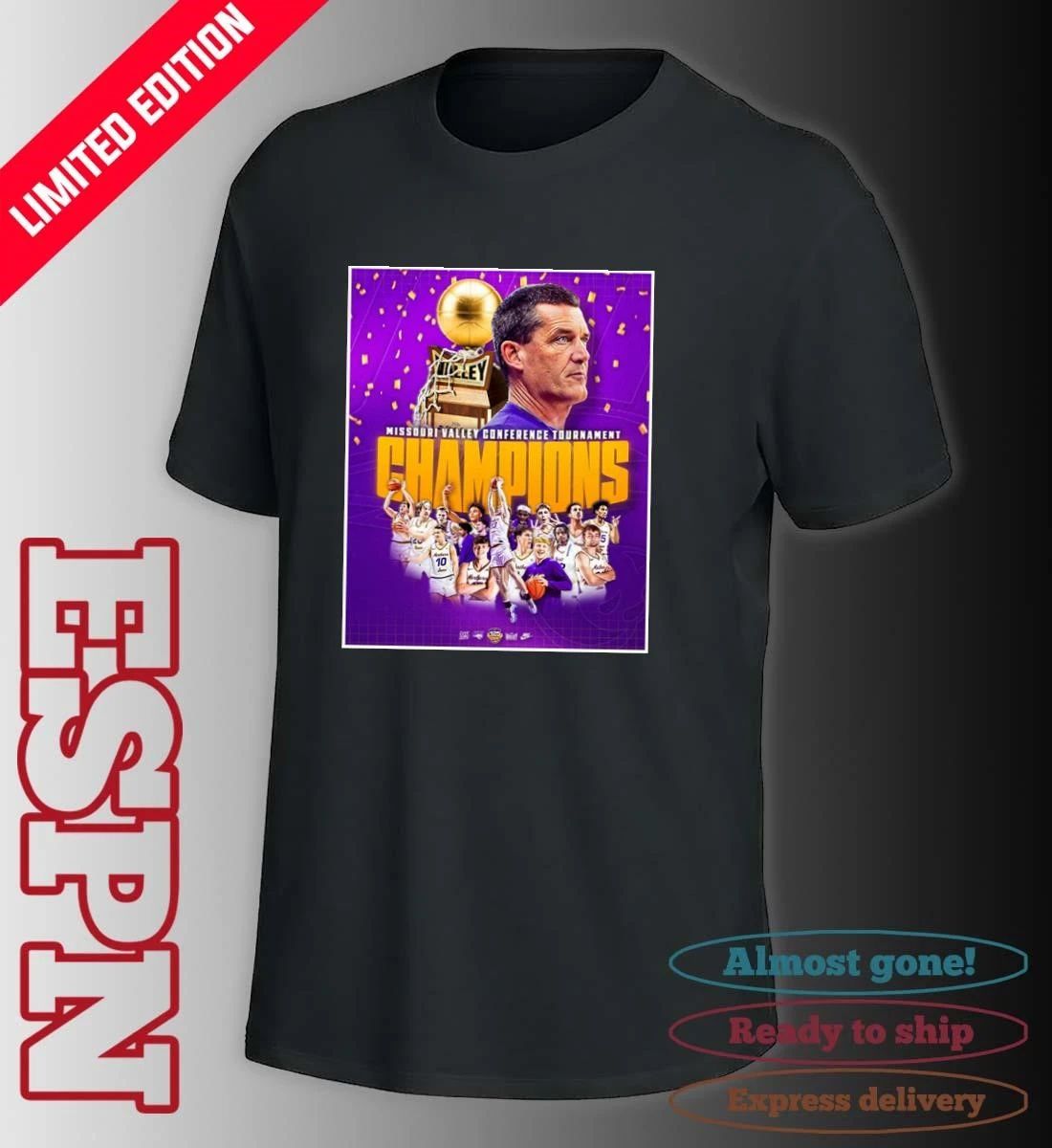 UNI Panthers Men’s Basketball MVC Conference Champions Poster Shirt
