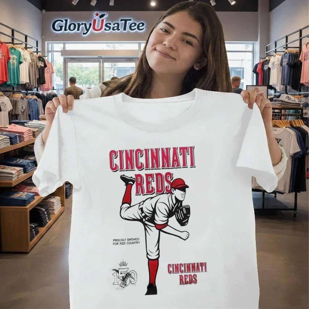Cincinnati Reds Budweiser 150 Years 2026 Shirt