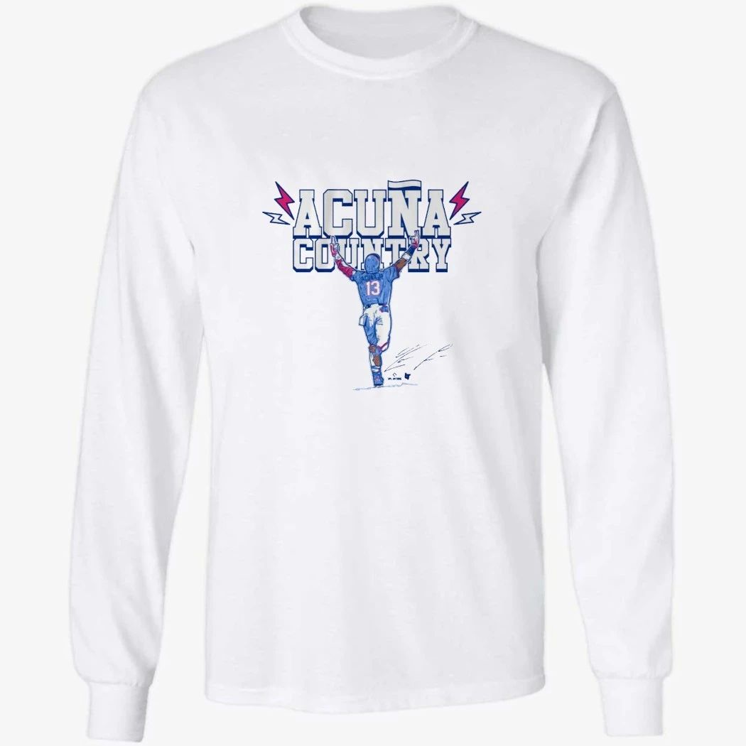 Ronald Acuña Jr. Country Atlanta Baseball Shirt