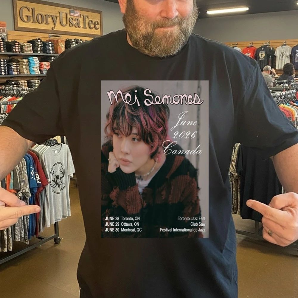 Mei Semone June 2026 Tour Canada Poster Shirt