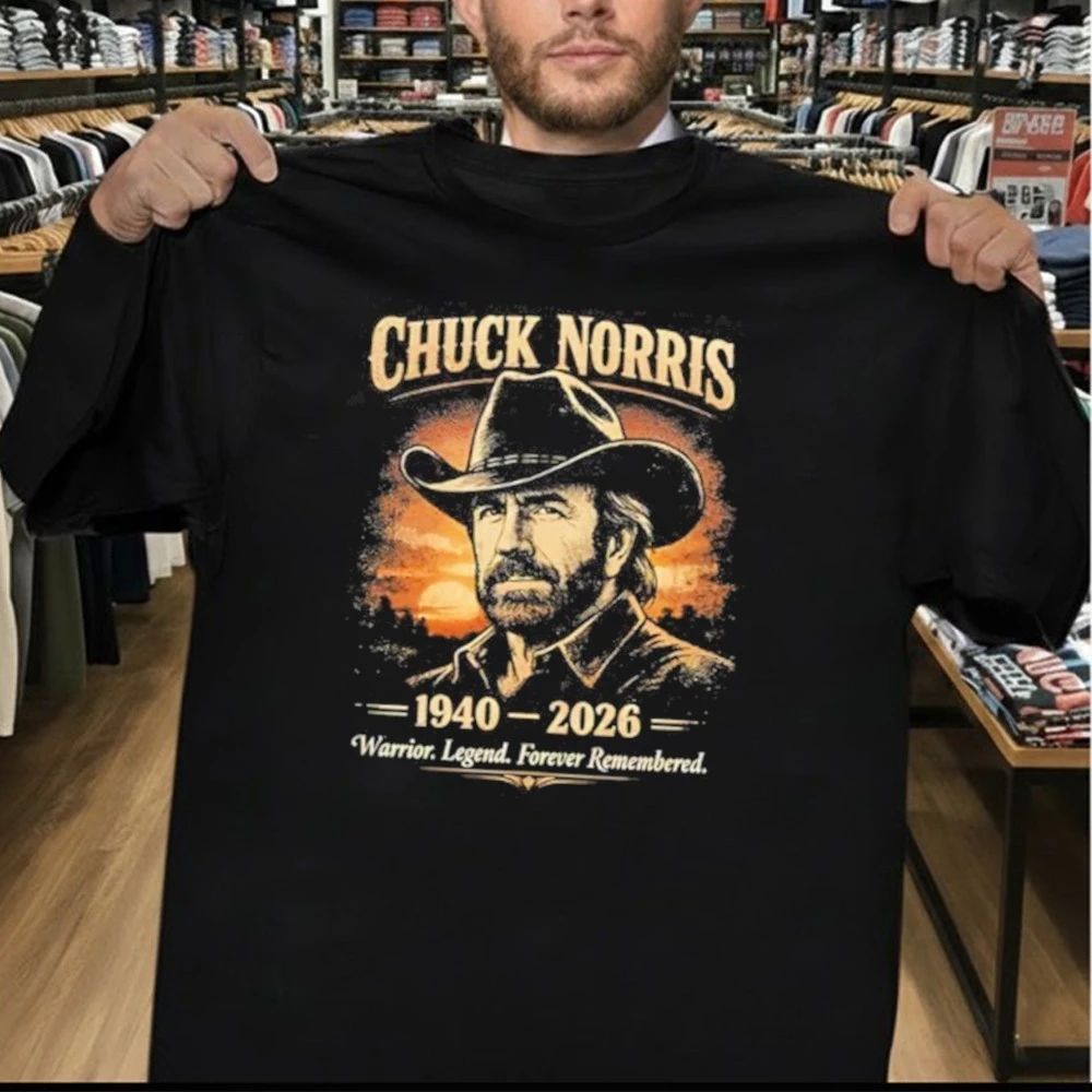 Chuck Norris 1940 2026 Warrior Legend Forever Remembered Shirt