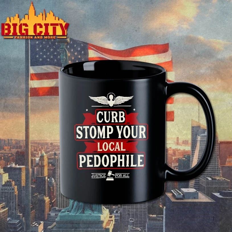 Curb Stomp Your Local Pedophile Justice For All t-shirt
