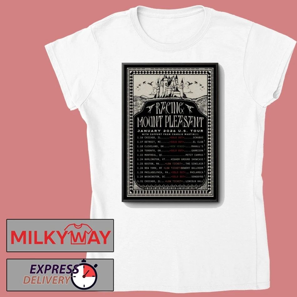 Racing Mount Pleasant Jan 2026 US Shows Poster shirt