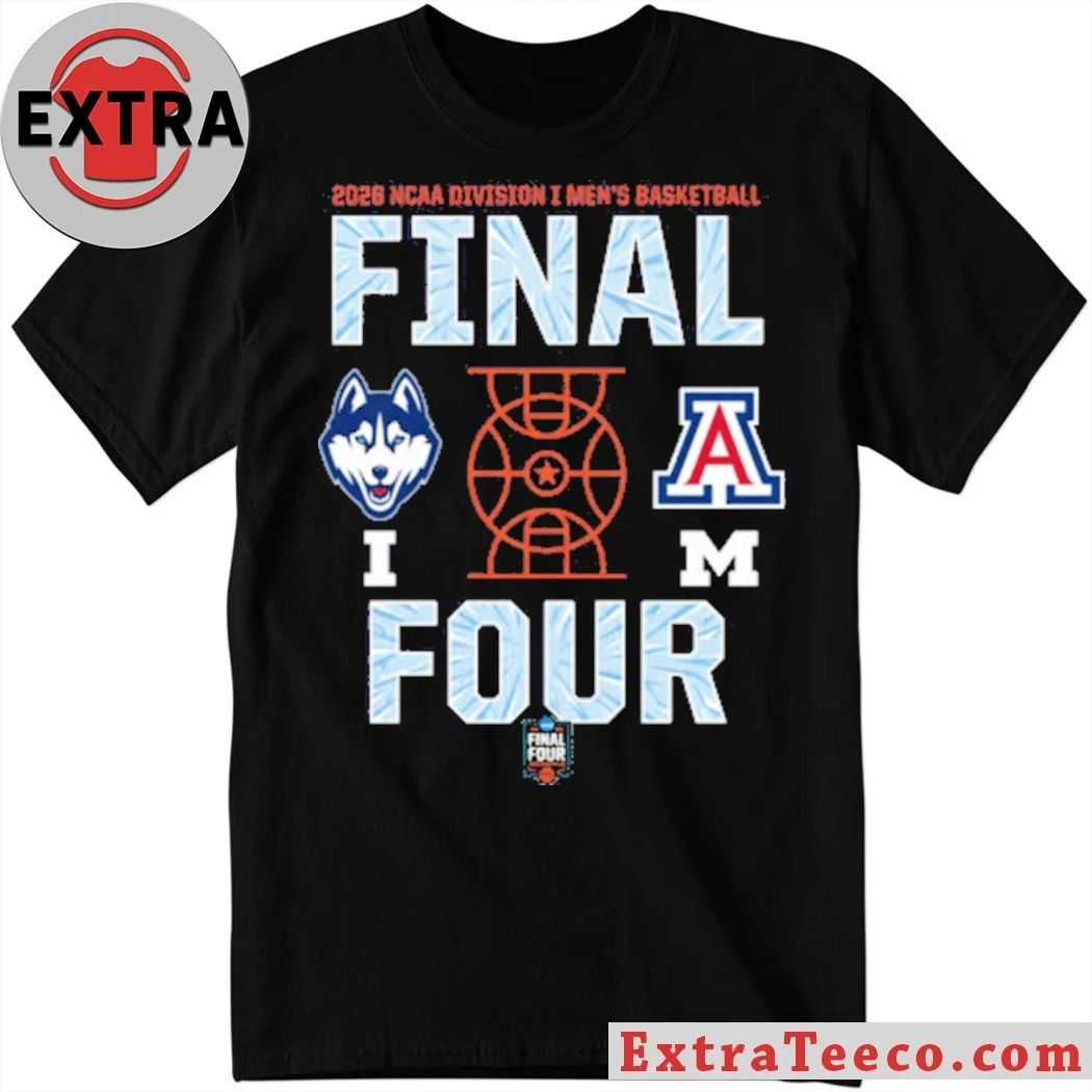 NCAA Men’s Basketball Tournament March Madness Final Four Graphic T-Shirt