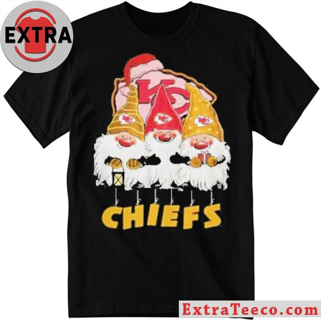 Kansas City Chiefs Gnomes Christmas Shirt