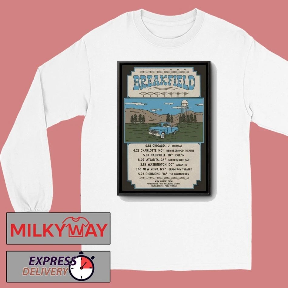 Breakfield Poster Spring Tour 2026 shirt