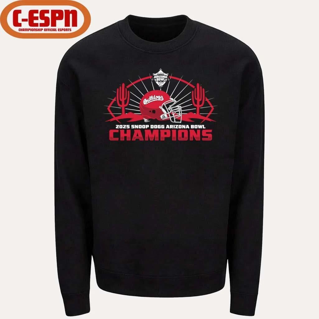 Fresno State Bulldogs 2025 Arizona Bowl Champions Shirt