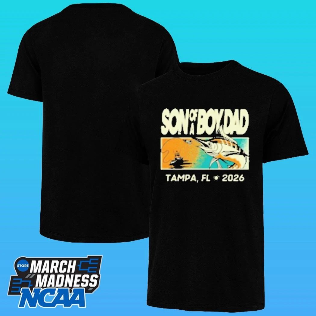 Son Of A Boy Dad Fish Tampa Fl 2026 Shirt