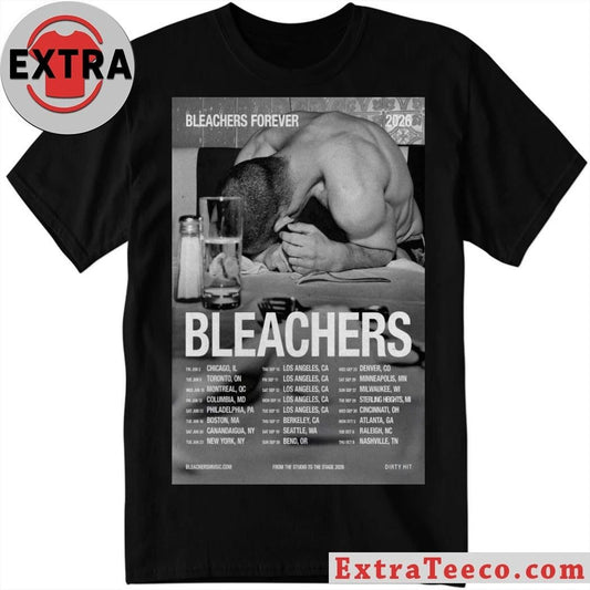 Bleachers Band Forever Tour 2026 Poster Shirt