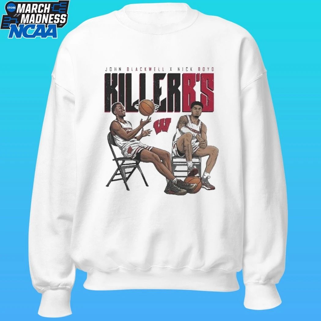 Wisconsin Badgers John Blackwell X Nick Boyd Killer B’s Shirt