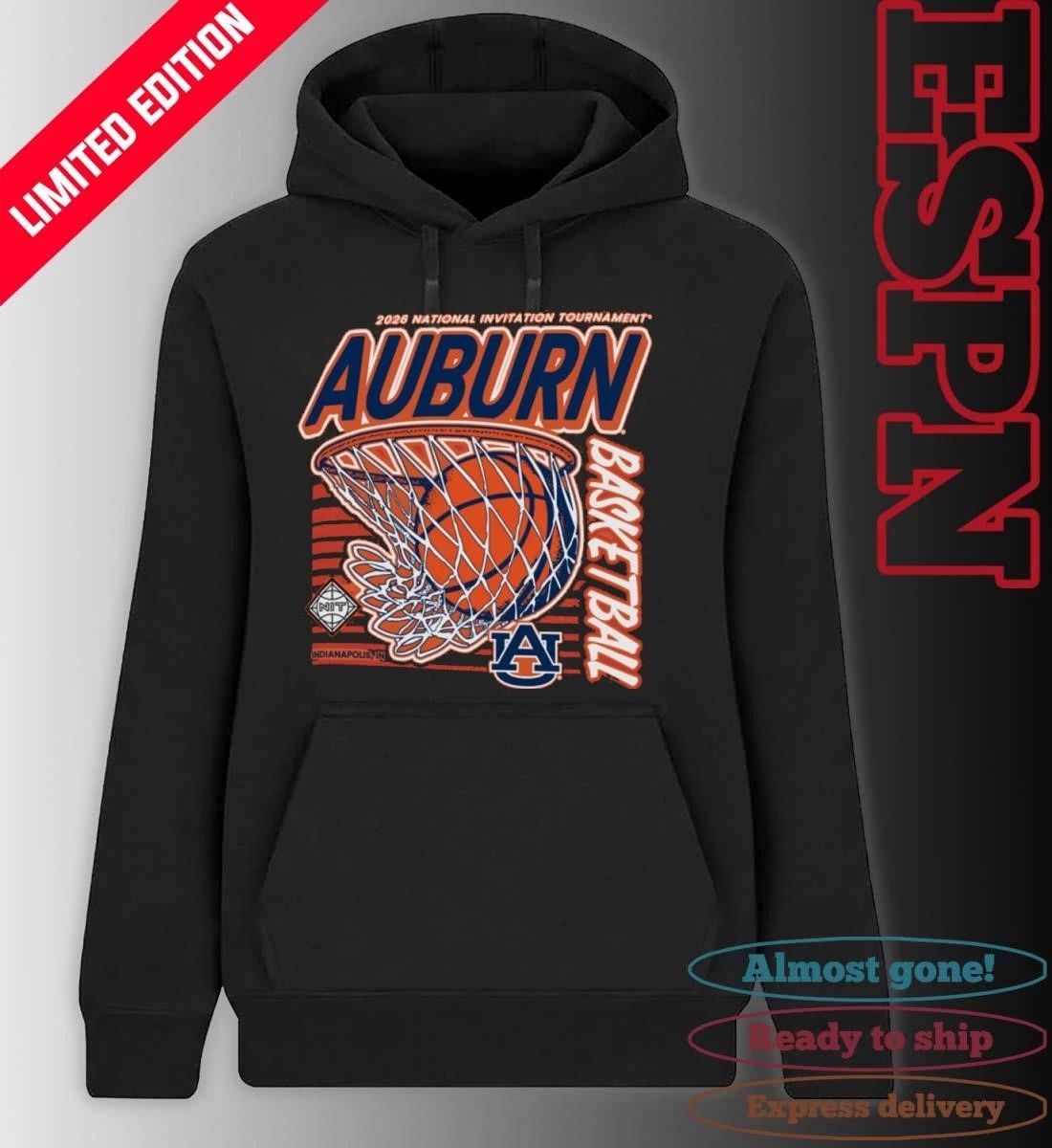 Auburn Tigers 2026 Division I Men’s Basketball Postseason NIT Shirt