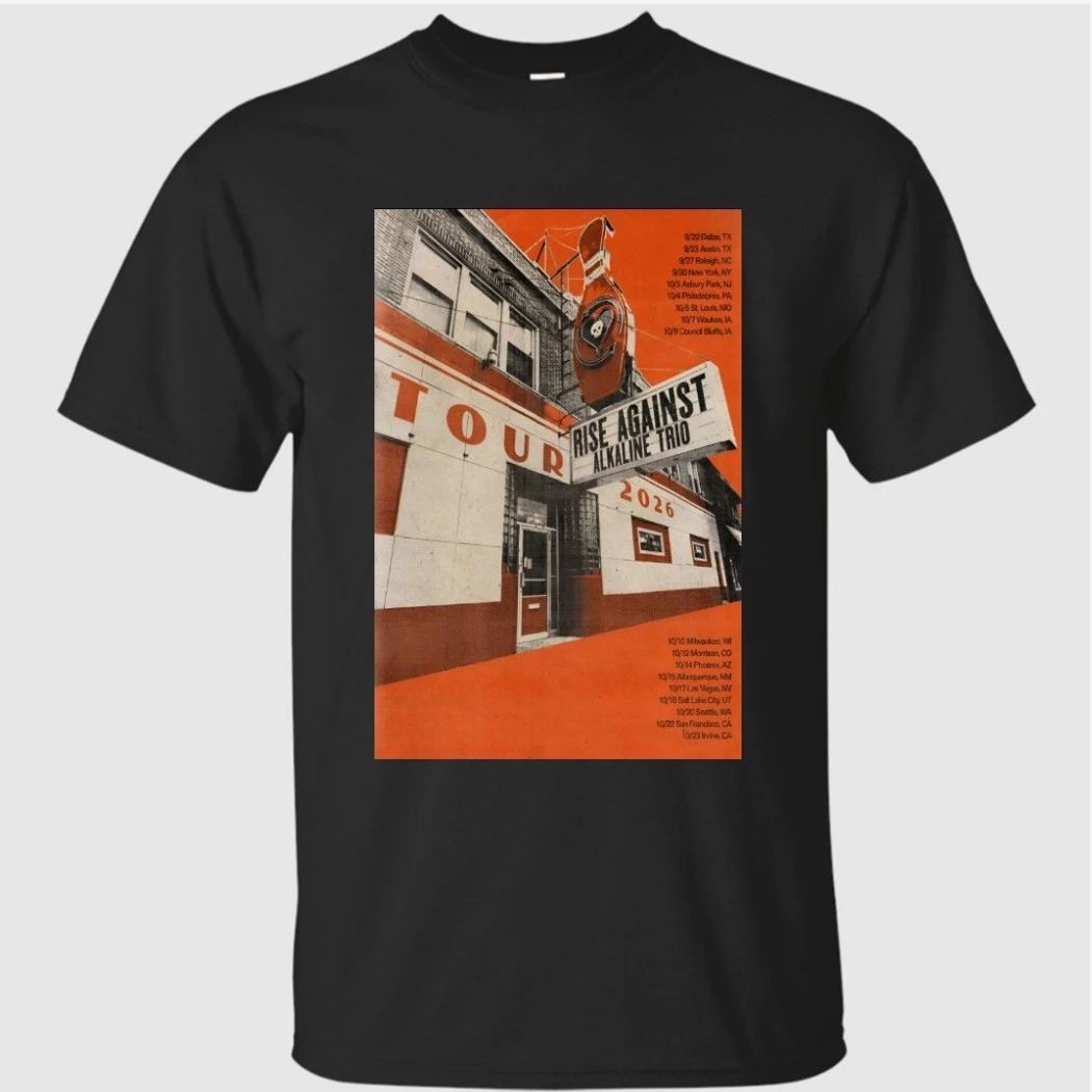 Rise Against US 2026 Tour Shirt