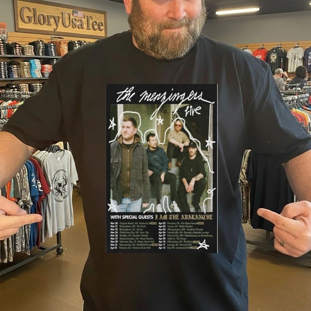 The Menzingers Live Tour 2026 Poster Shirt