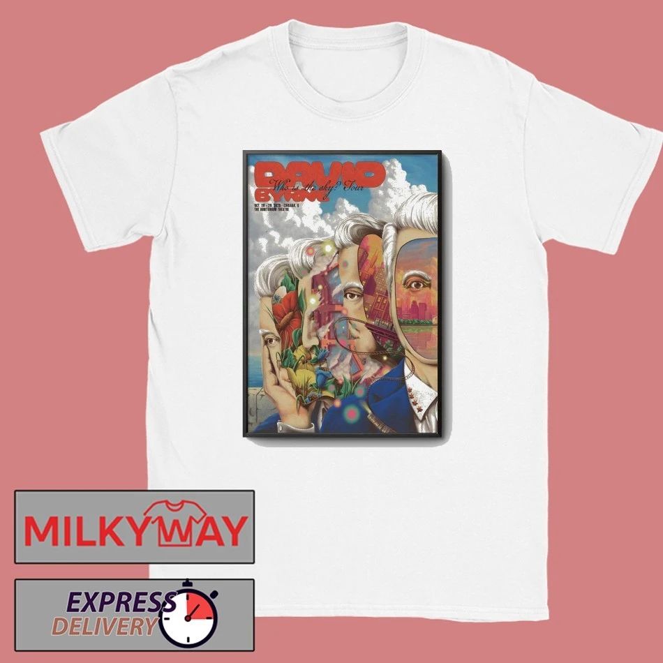 David Byrne 10 28-10 29 2025 Chicago, IL Poster shirt
