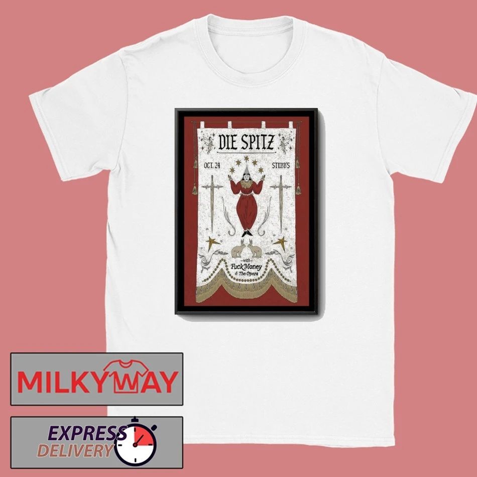 Die Spitz Tour Austin, TX 2025 Poster shirt