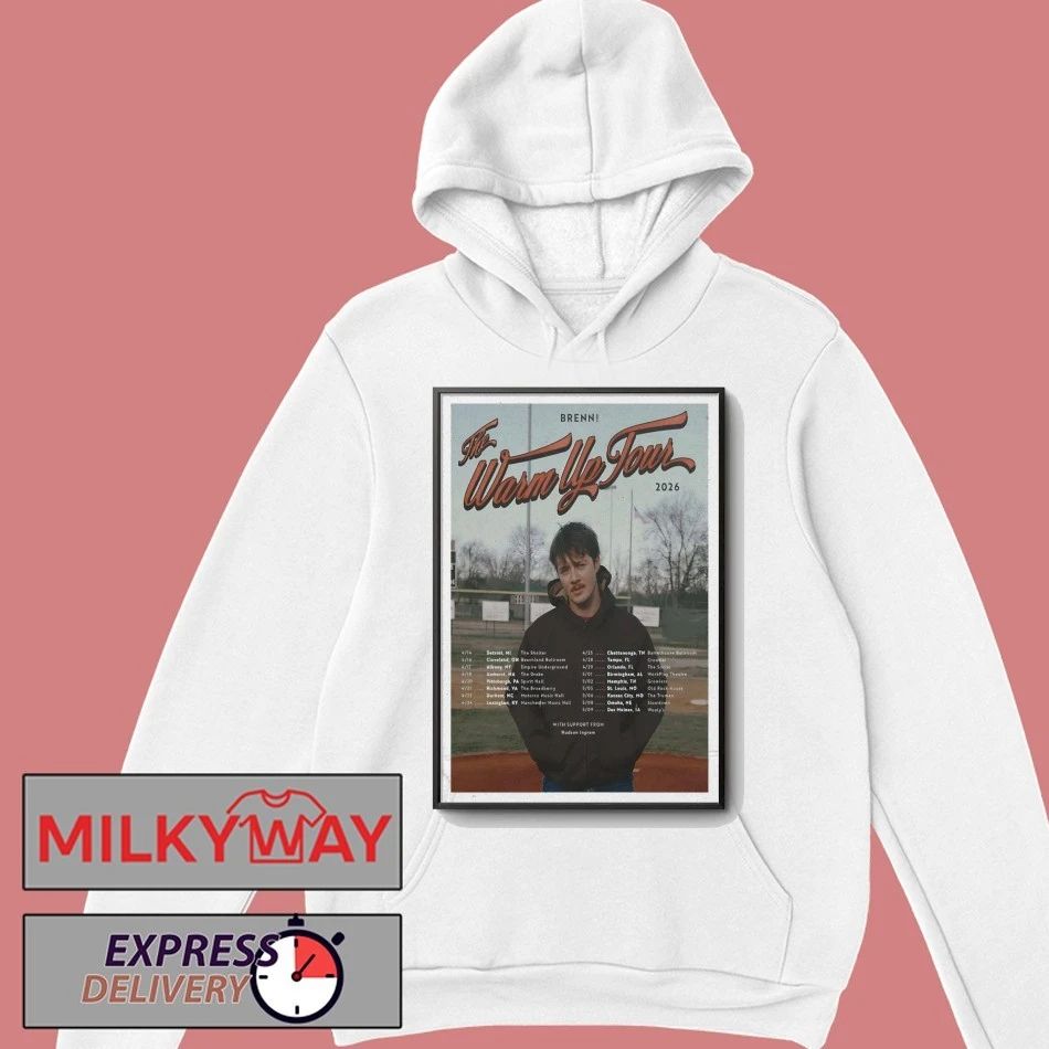 Brenn! 2026 The Warm Up Tour Poster shirt