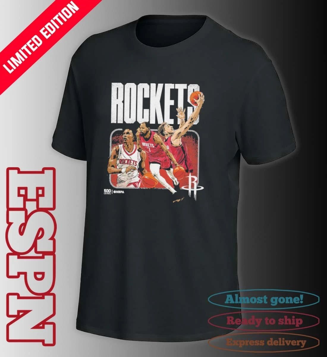 Houston Rockets 2026 Playoffs Trio Player Shirt