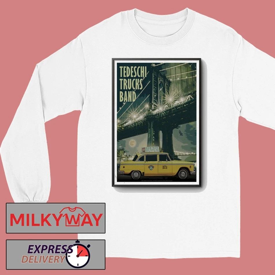 Mar 20 2026 Poster Tedeschi Trucks Band Beacon Theatre shirt