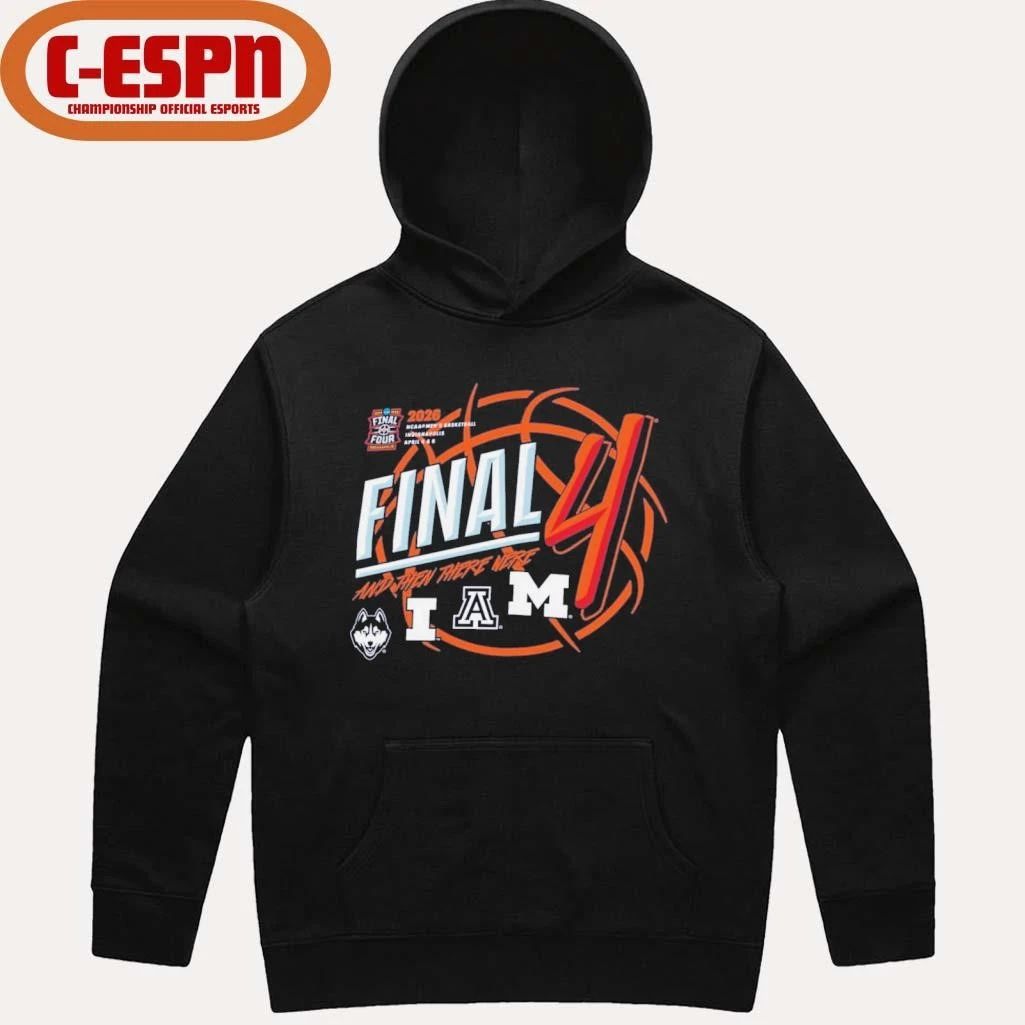 Men’s Final Four 4 Teams 2026 And Then There Were 4 Shirt