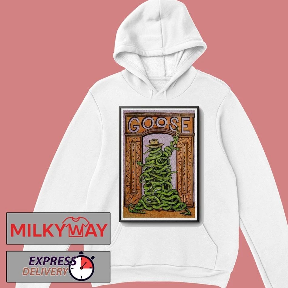 POSTER Apr 15 & 16 2026 Fort Lauderdale Goose shirt