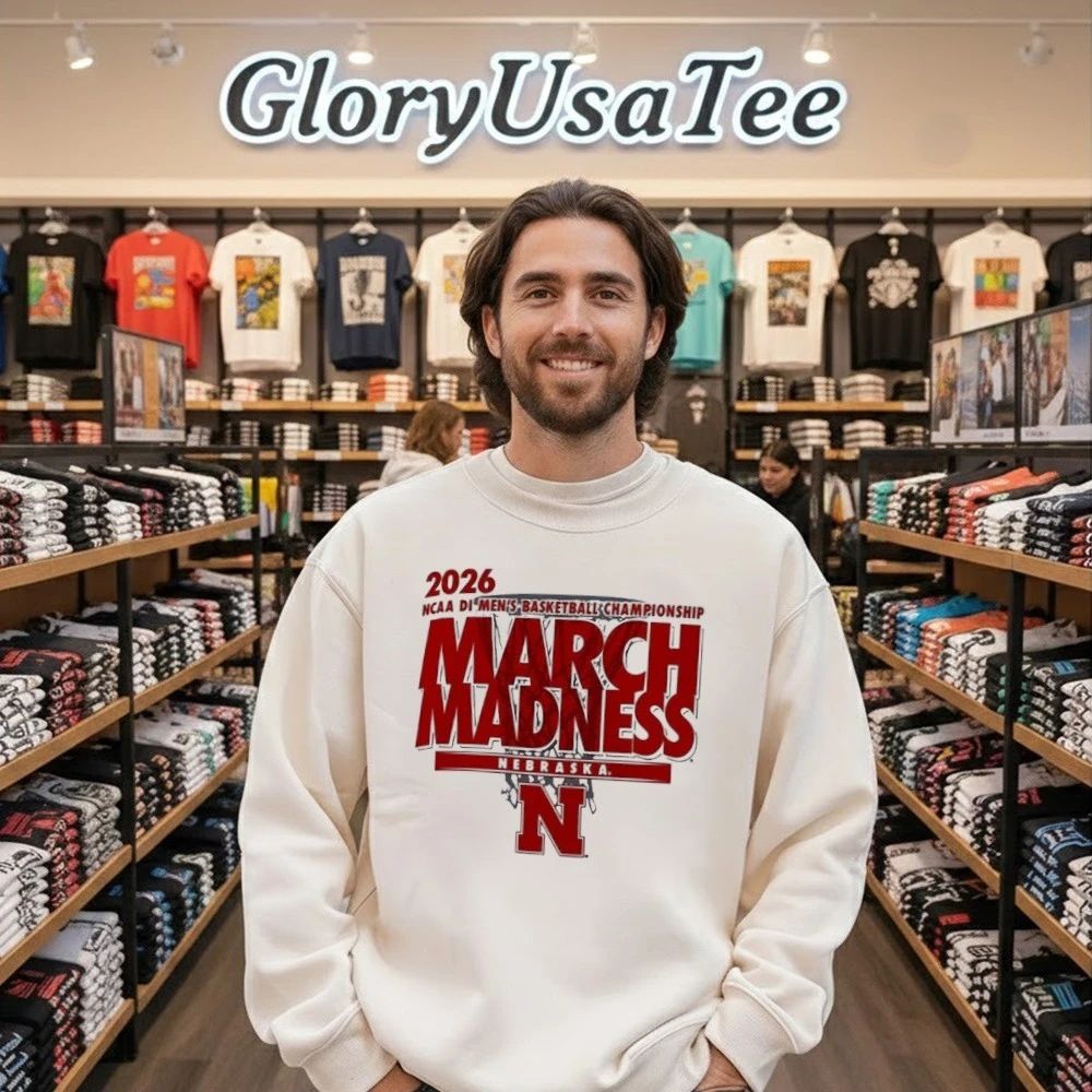 Nebraska Cornhuskers March Madness NCAA D1 Men’s basketball Championship 2026 shirt