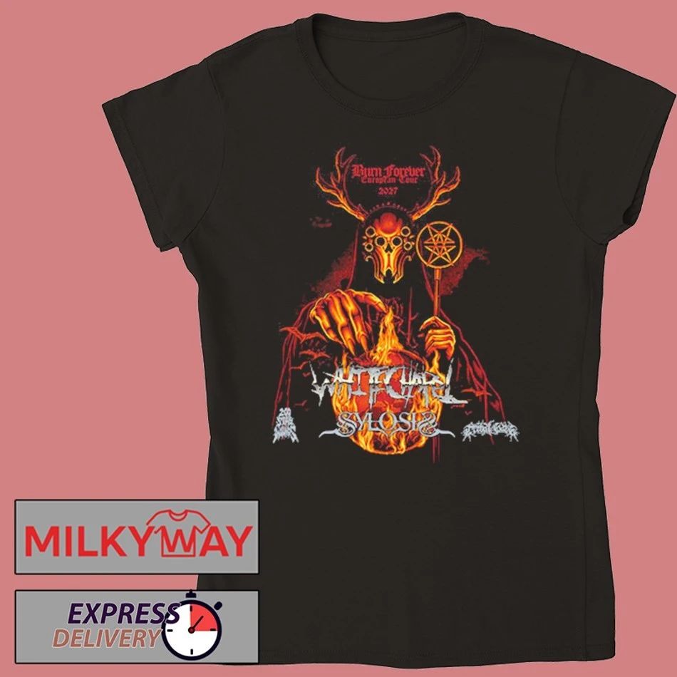 Whitechapel Burn Forever European Tour 2027 Schedule Merchandise shirt