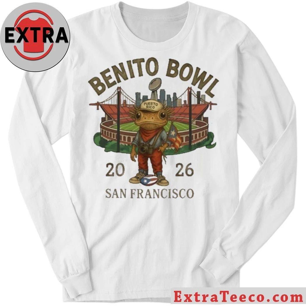 Benito Bowl Puerto Rico Coqui Frog San Francisco Shirt