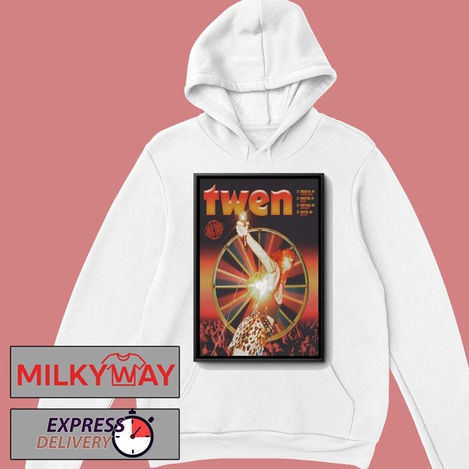 Twen Summer Heat Tour July 2026 Poster shirt
