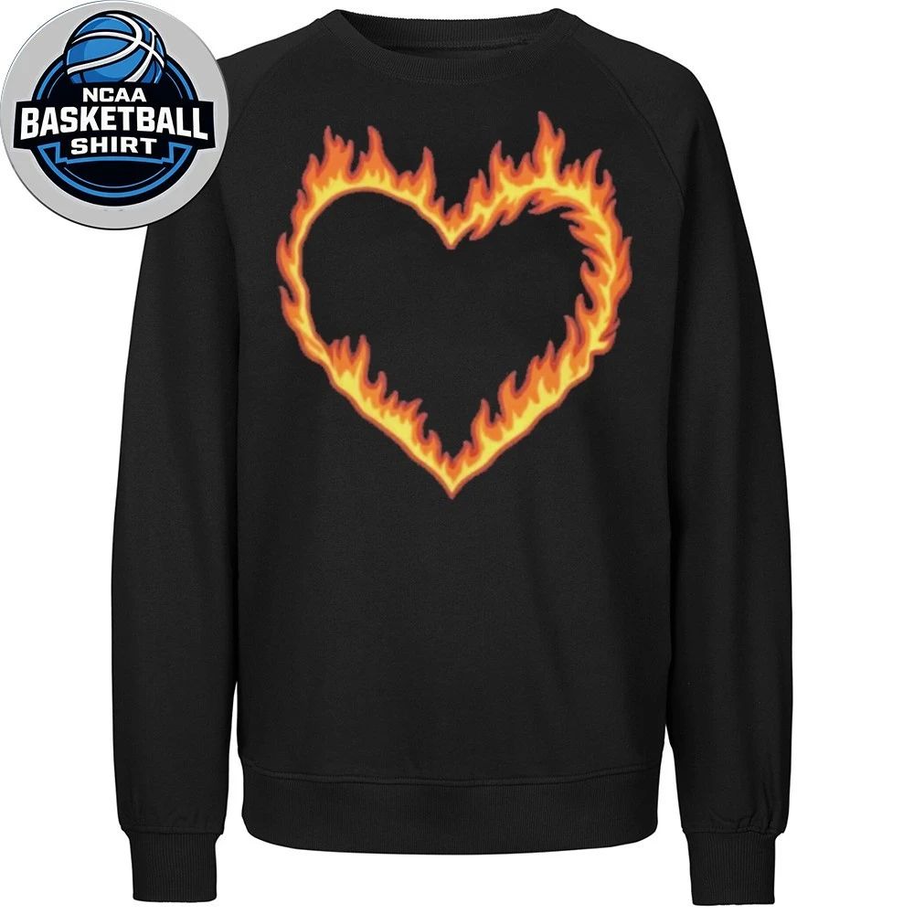 High Potential Morgan Croft Flame Heart Graphic Shirt