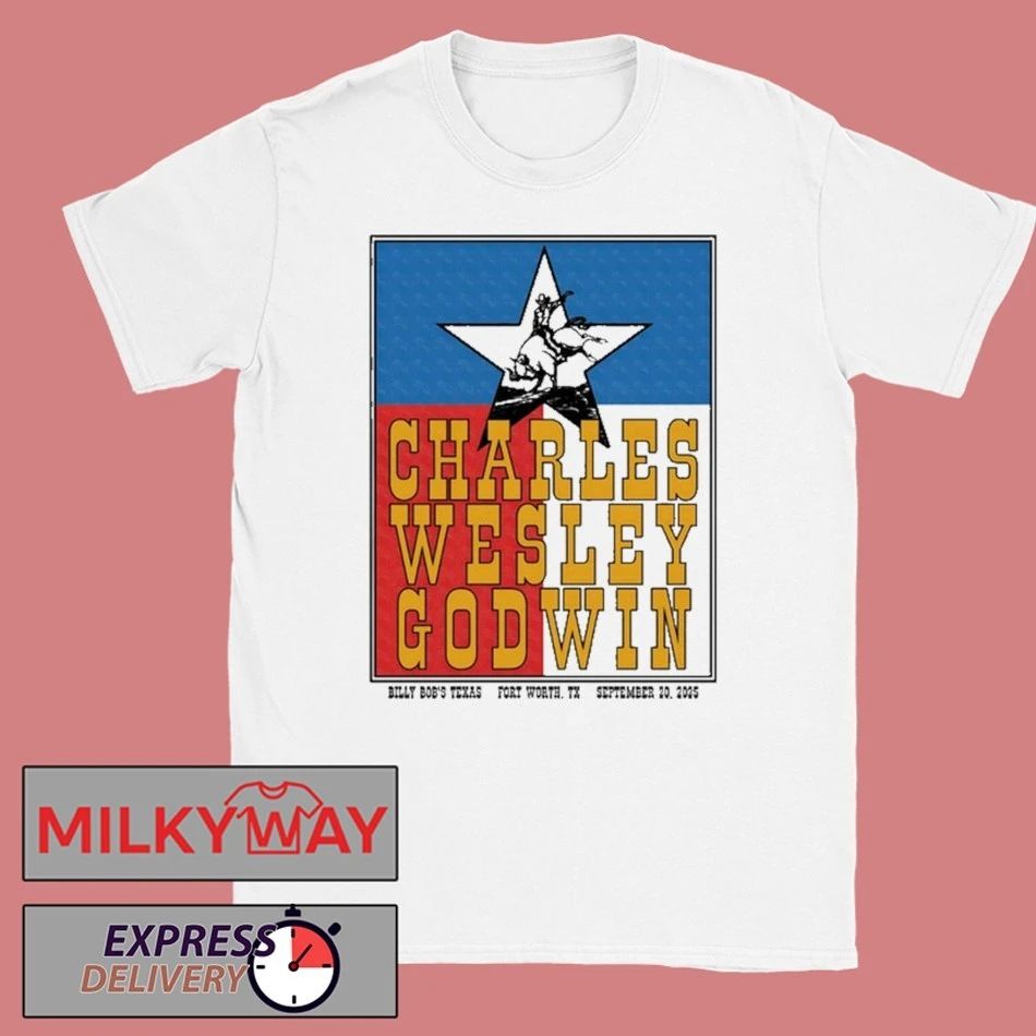 Charles Wesley Godwin Sep 20 2025 Billy Bob’s Texas Show Shirt