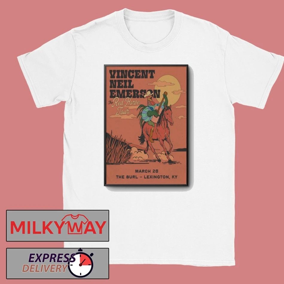 Vincent Neil Emerson Mar 28 2026 In Lexington KY Poster shirt