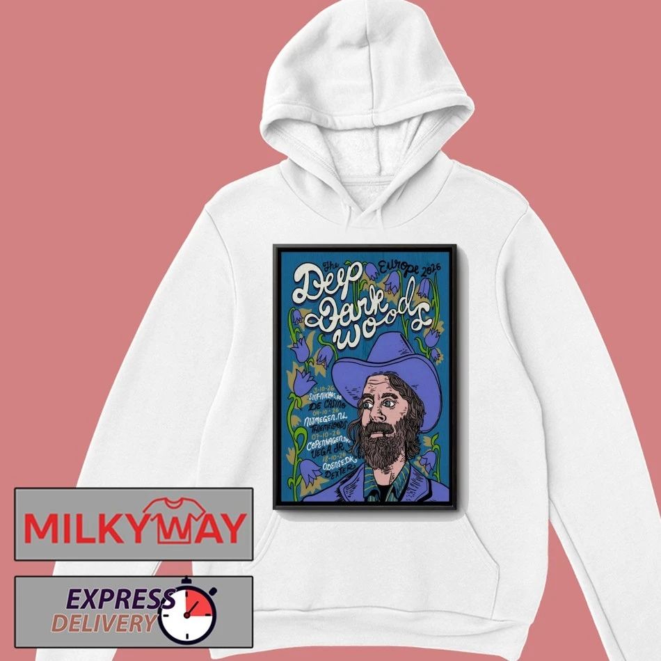 The Deep Dark Woods Europe Tour 2026 Poster shirt